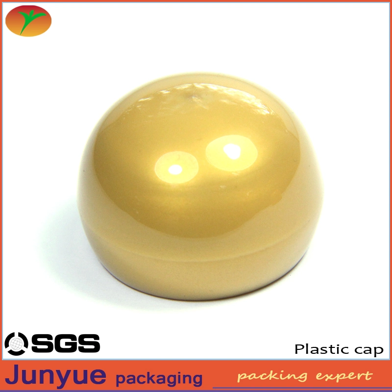 Smooth Ball Shape Plastic Bottle Screw Closure of Cosmetic Packaging