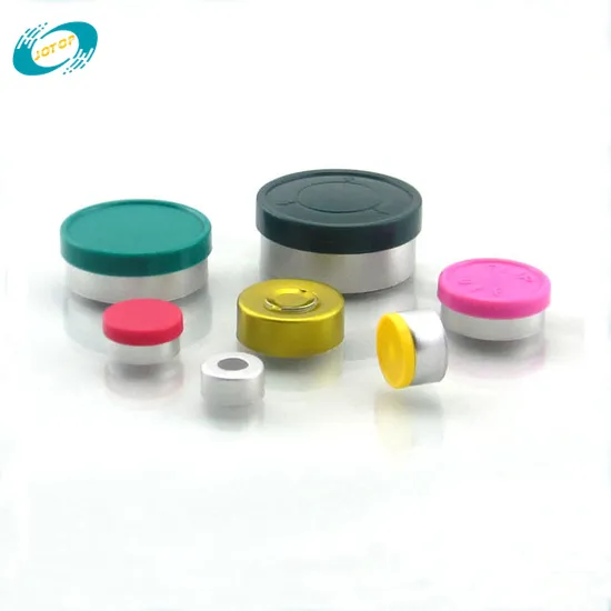 13mm 20mm 28mm Grey Red Blue Medical Butylrubber Stopper Closures for Lyohilized Glass Vial