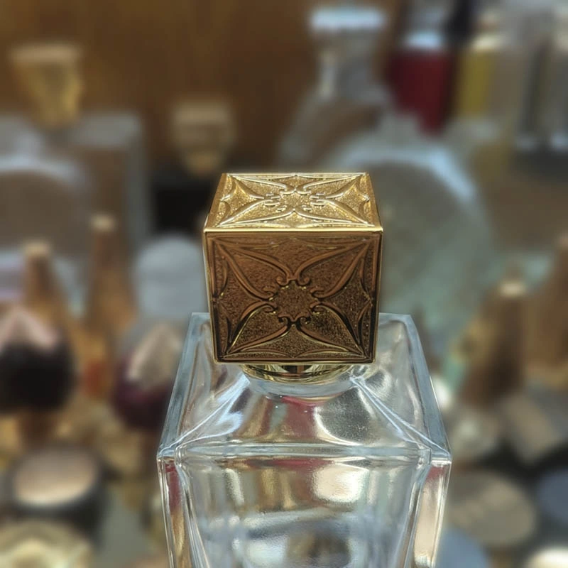 Luxury Wholesale Glass Perfume Bottle Cap Manufacture Accept Custom Zamac Perfume Cap