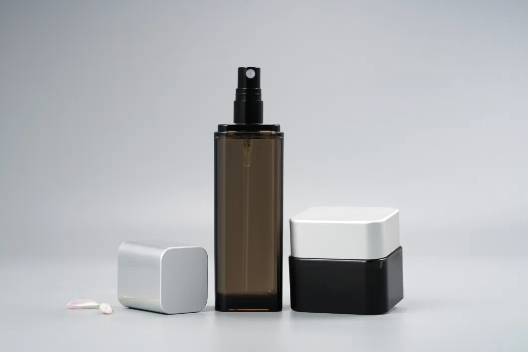 Black White Colored China Spray Perfume Bottle 100 Ml