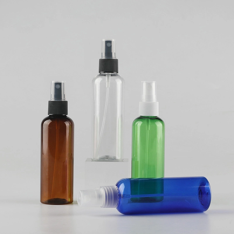 50ml 100ml Round Shoulder Disinfection Spray Bottle Pet Plastic Bottle Cosmetic Bottle Packaging