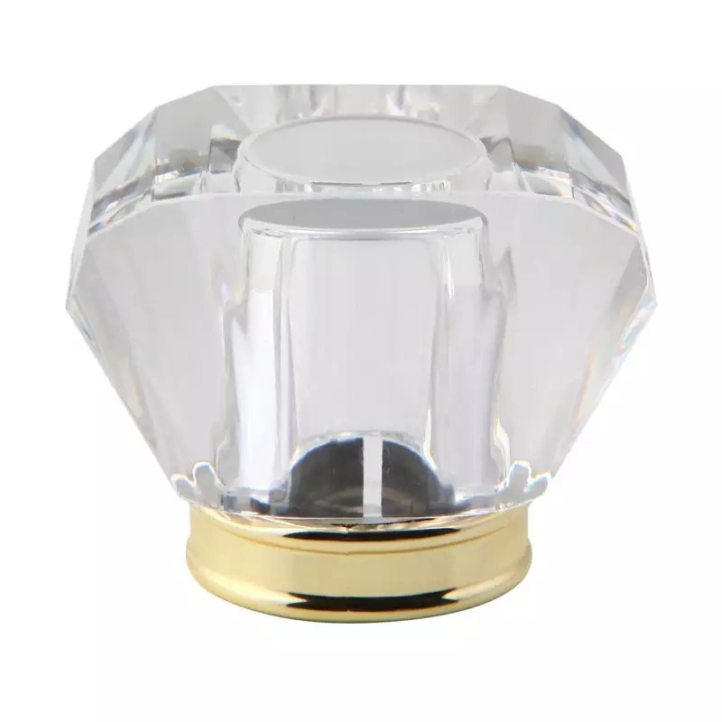 Luxury Zamac Perfume Bottle Cover Lid 15mm Gold Metal Zinc Alloy Perfume Bottle Cap with Logo
