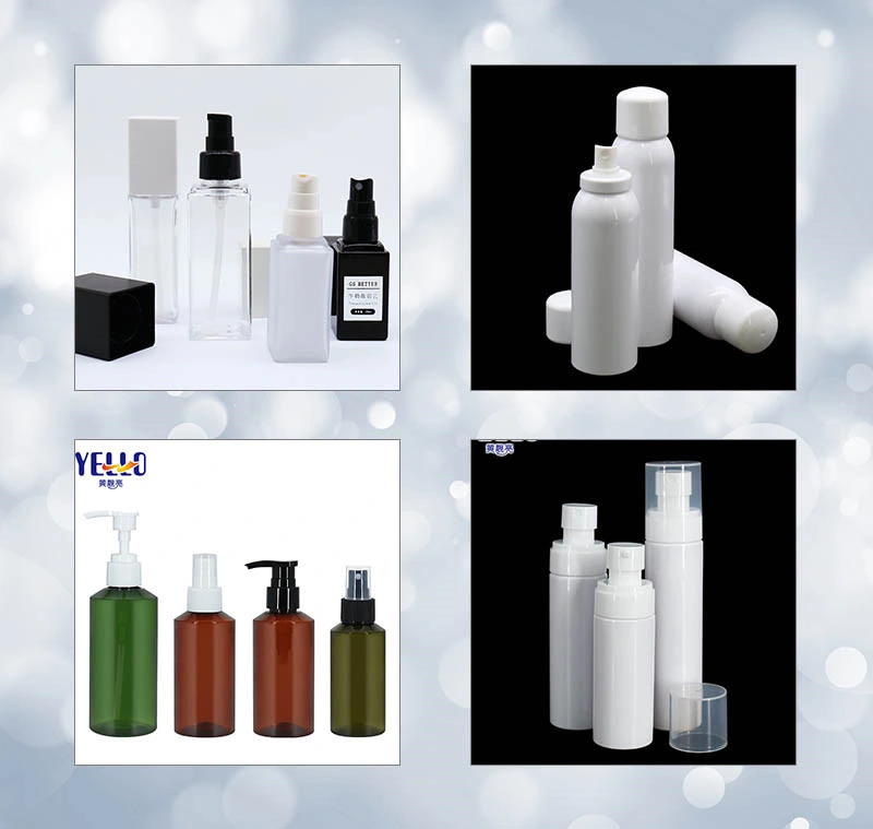 Empty 30ml/50ml/80ml/100ml/150ml Pet Plastic Lotion Bottles Cosmetics Packaging
