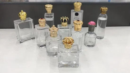 3D Electroplating Perfume Cover, Luxury Perfume Bottle Cap Acrylic Aromatherapy