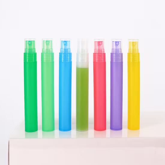 5ml 10ml 15ml Fine Mist Cosmetic Sprayer Refillable Perfume Pen Shape Mini Plastic Spray Bottle Cosmetic Bottle Cosmetic Packaging